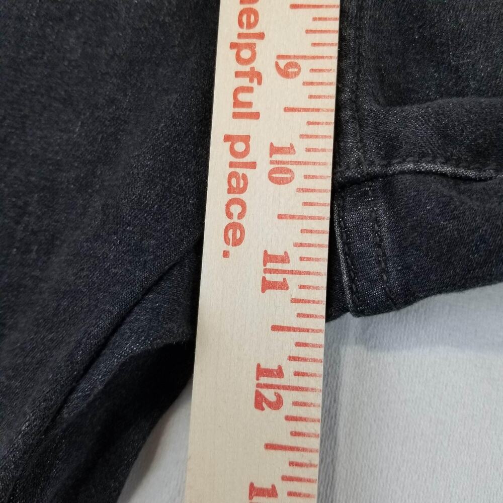 Levis Mid Rise Skinny Jeans Womens 16 Black Stretch Sculpt W33 L30 NWT Pants - Picture 14 of 16